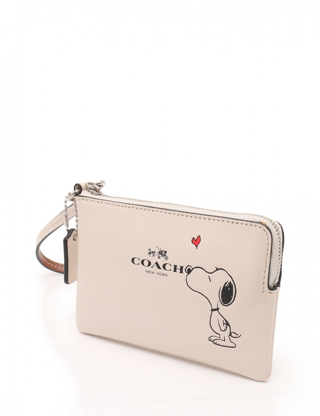 ☆新品☆COACH x PEANUTS スヌーピー ポーチ