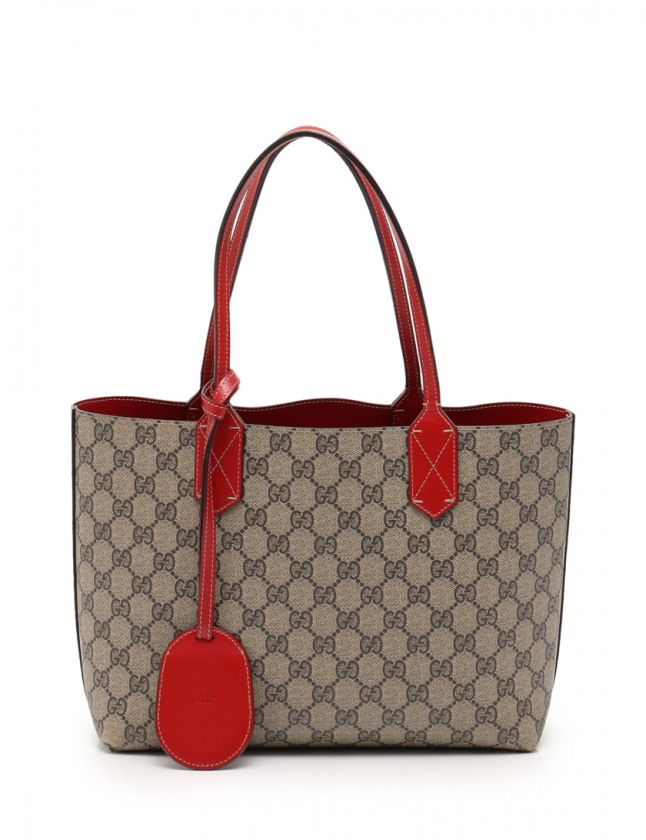 GUCCI グッチ 372613 GGスプリーム リバーシブルトートバッグ