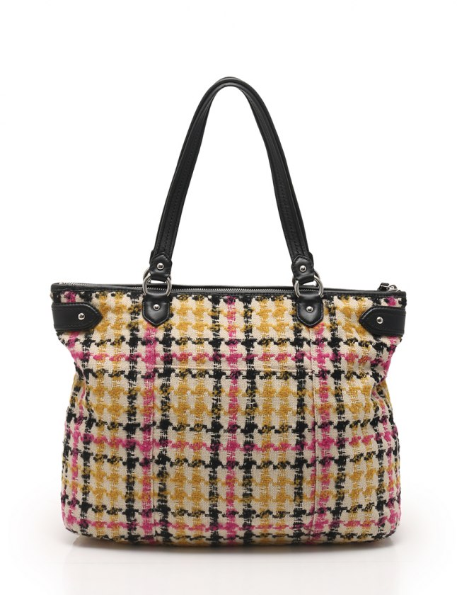 コーチ COACH トートバッグ デイジー ウール エマ アイボリー