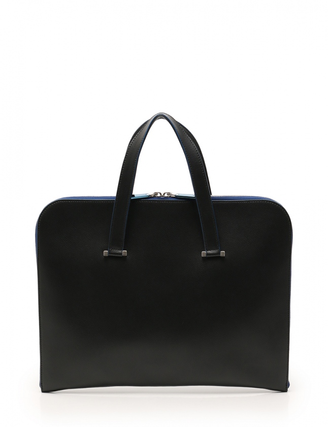 フルラ FURLA ビジネスバッグ ブリーフケース ヴァルカノスリム 黒 青 