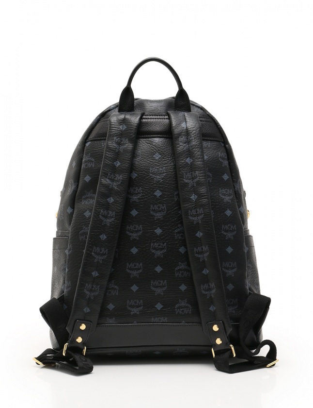 エムシーエム MCM バックパック リュック 黒 MMK3AVE18BK001 PVC 