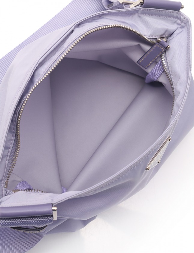 プラダ PRADA ショルダーバッグ ライトパープル BT0175 ナイロン 
