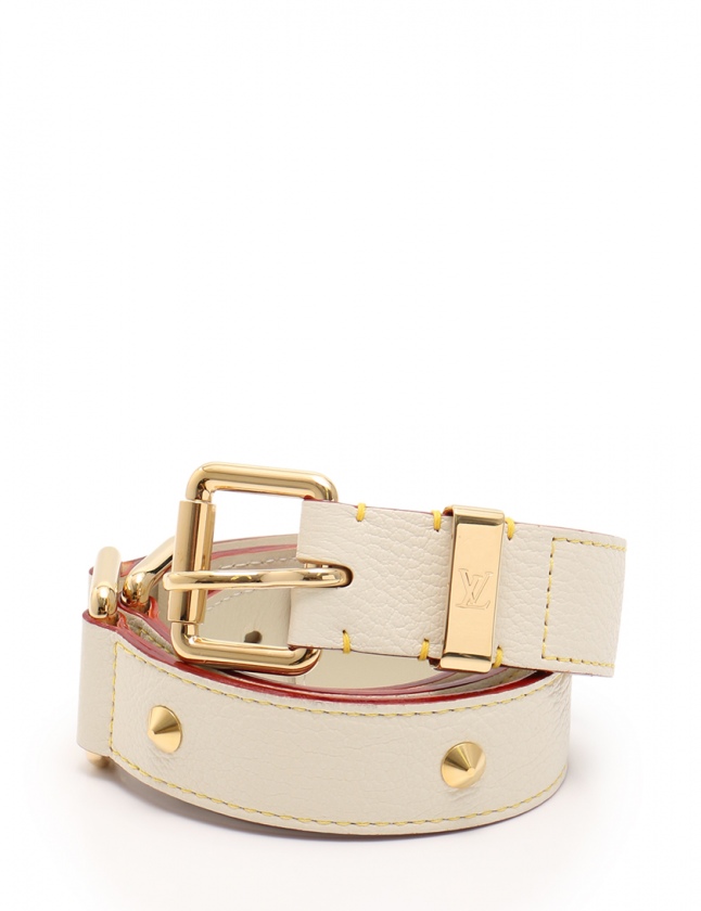 ルイヴィトン LOUIS VUITTON ベルト 革ベルト サンチュール スハリ 