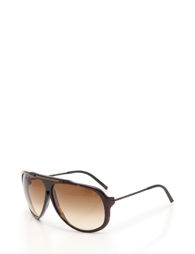 ボッテガヴェネタ BOTTEGA VENETA サングラス ダークブラウン 小物 