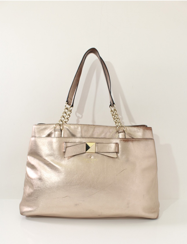 ケイトスペード Kate Spade チェーントートバッグ ピンクゴールド Pxru4352 レザー リボン レディース 114 ベクトルパーク