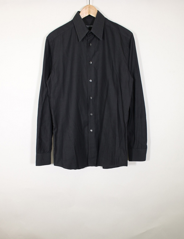 ドルチェ&ガッバーナ ドルガバ DOLCE&GABBANA シャツ ダークグレー 39 