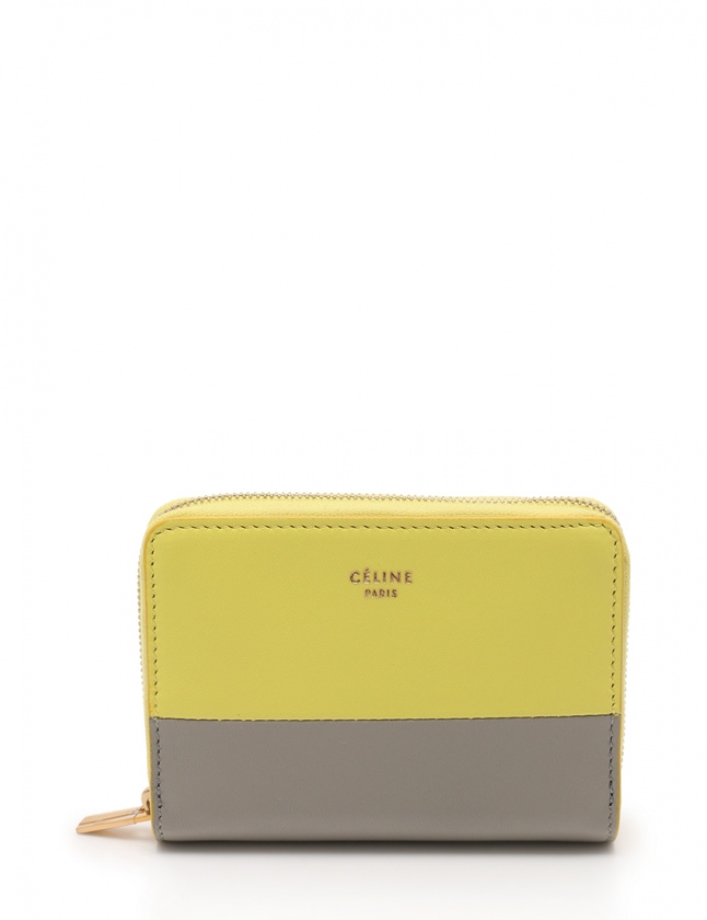 CÉLINE グレー/イエロー 名刺入れ CELINE(セリーヌ) / カード