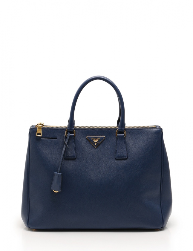 プラダ PRADA ハンドバッグ ガレリア ネイビー BN1786 サフィアーノ 