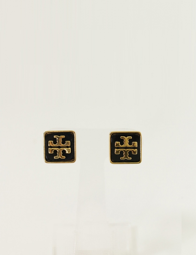 【新品未使用】TORY BURCH ロゴ　ゴールドピアス TORY BURCH トリーバーチ ピアス レディース ロゴ スタッド