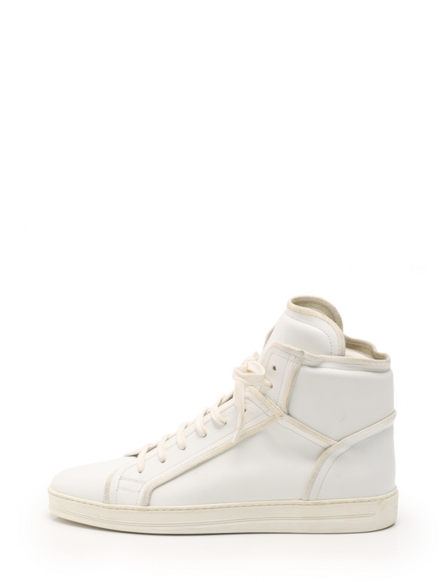 11SS Dior HOMME ディオールオム レザー ハイカット スニーカー