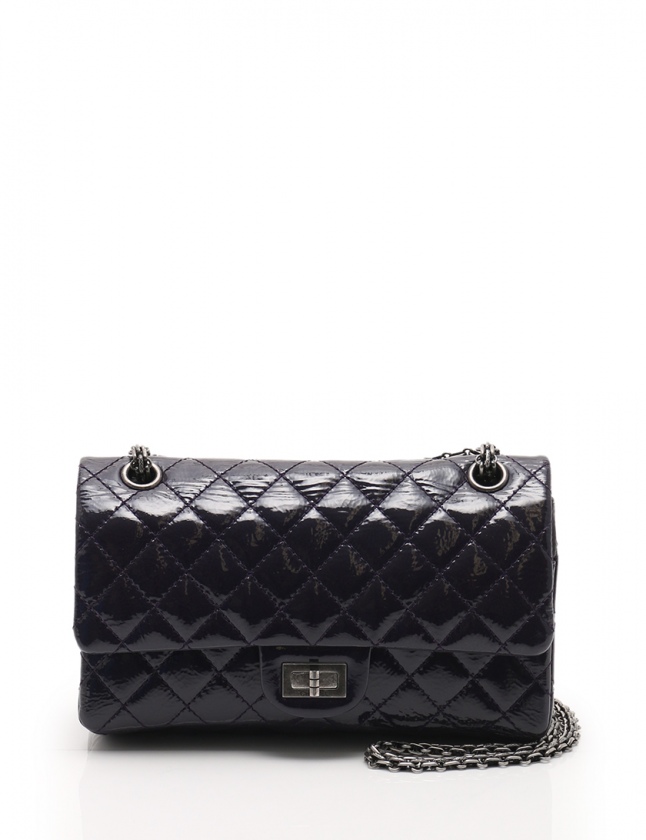 シャネル CHANEL ショルダーバッグ 2.55 マトラッセ Wフラップ W  