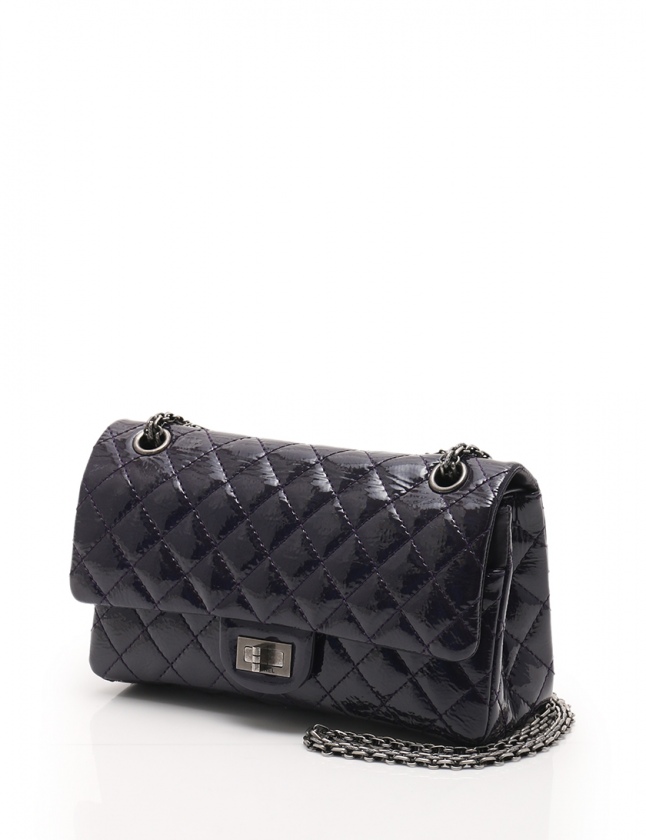 シャネル CHANEL ショルダーバッグ 2.55 マトラッセ Wフラップ W 