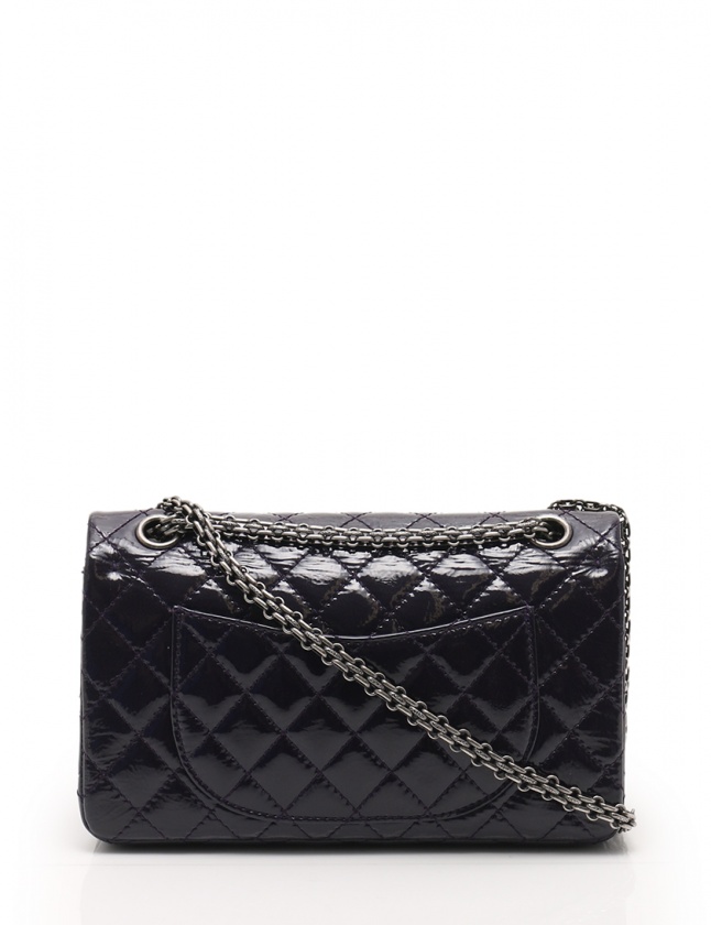 シャネル CHANEL ショルダーバッグ 2.55 マトラッセ Wフラップ W 