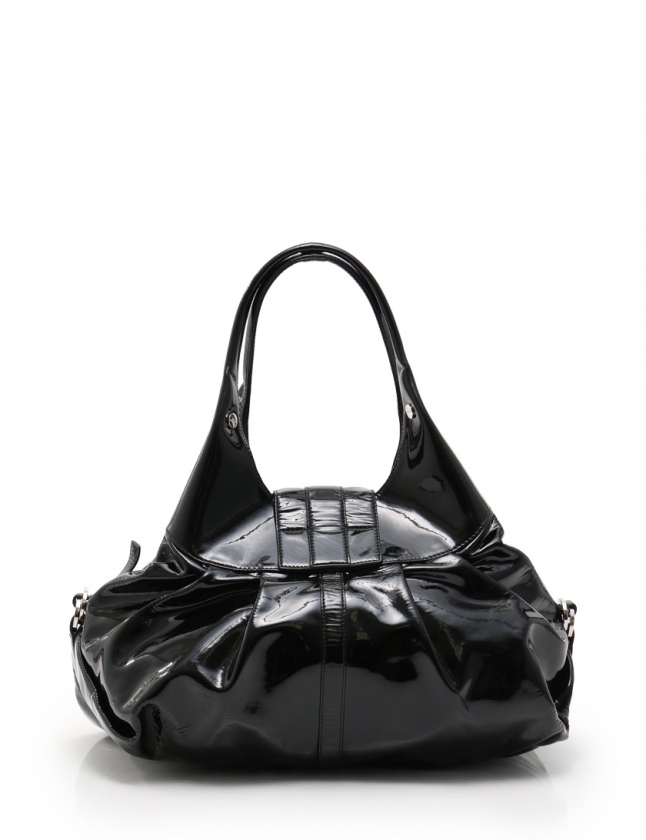 ブルガリ BVLGARI ショルダーバッグ チャンドラ 黒 31403