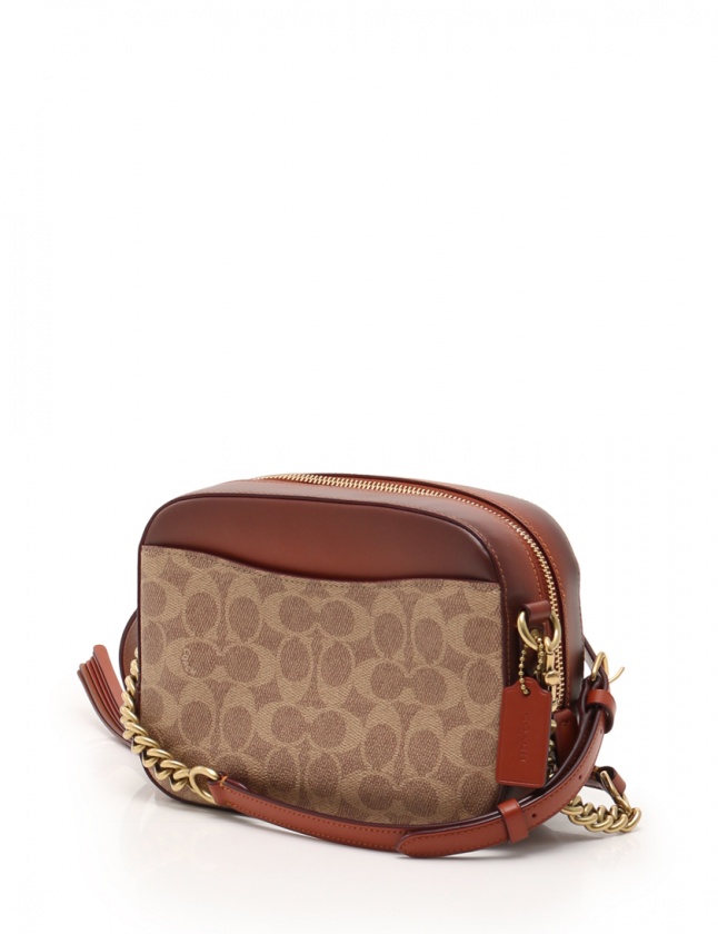コーチ COACH ショルダーバッグ カメラバッグ シグネチャー キャンバス 