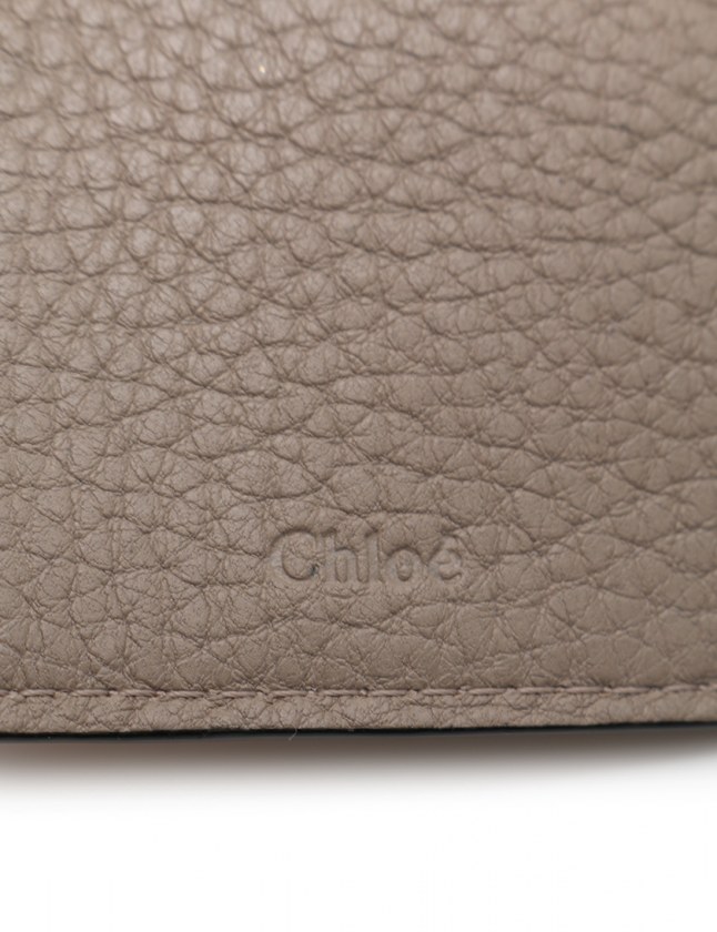 Chloé グレー レザー キーケース グレー（灰色）系 Chloe(クロエ) キーケース(レディース) - 海外