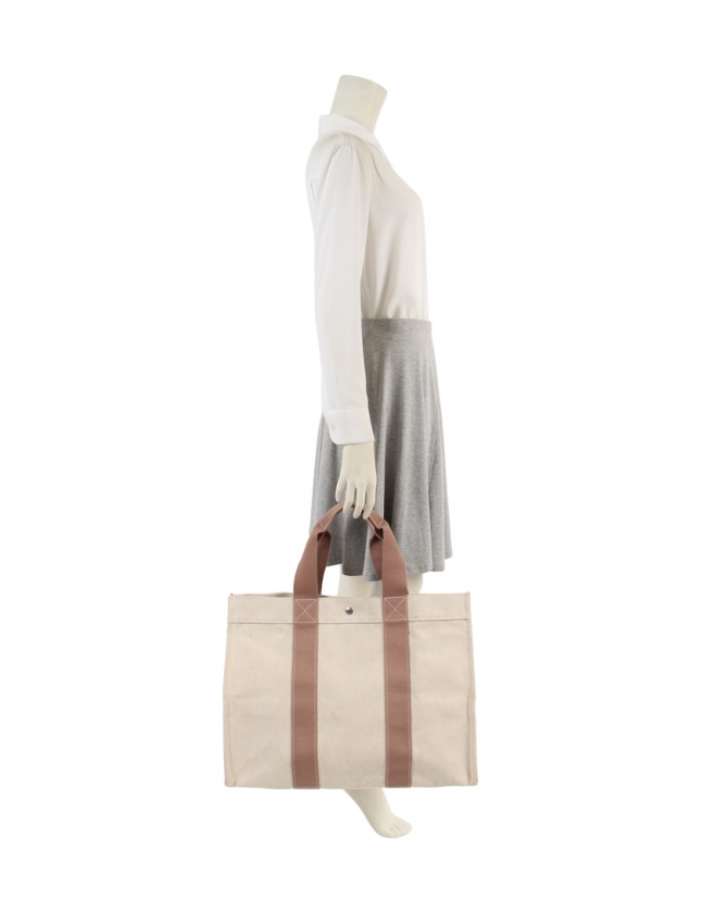 エルメス HERMES トートバッグ ボラボラGM アイボリー ベージュ 