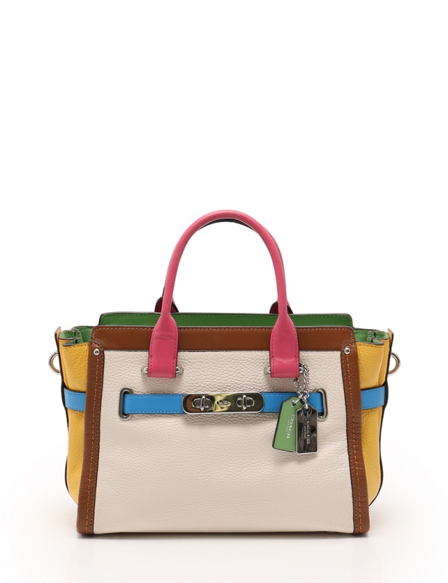 コーチ COACH ハンドバッグ ショルダーバッグ スワッガー27 アイボリー 
