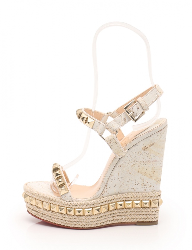 クリスチャンルブタン Christian louboutin サンダル ウェッジソール  