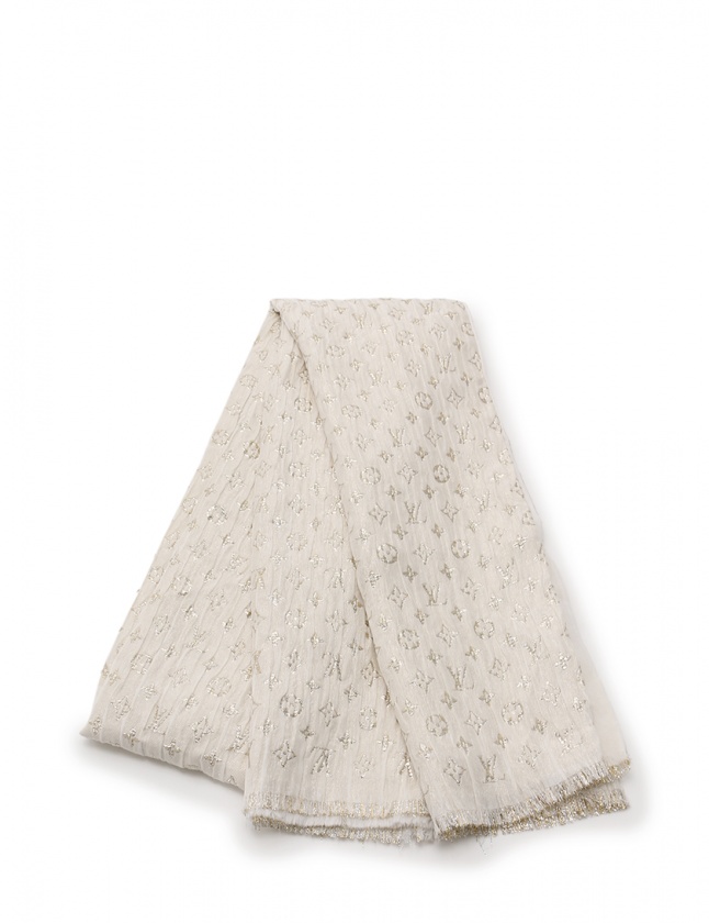 ルイヴィトン LOUIS VUITTON ストール エトール モノグラム ソー  