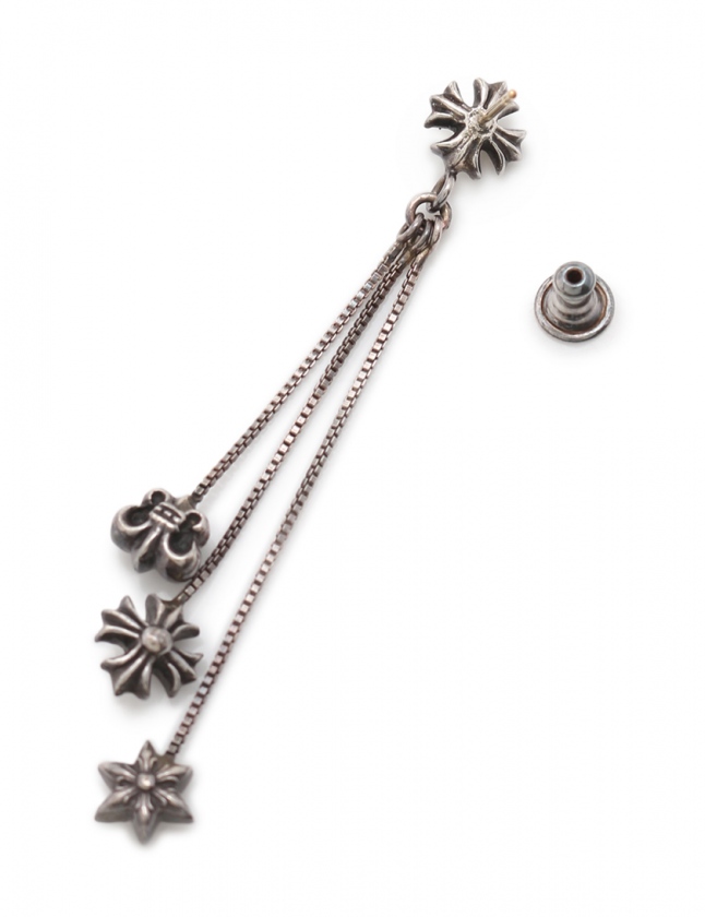 クロムハーツ CHROME HEARTS ピアス ジョジョ シルバー アクセサリー  