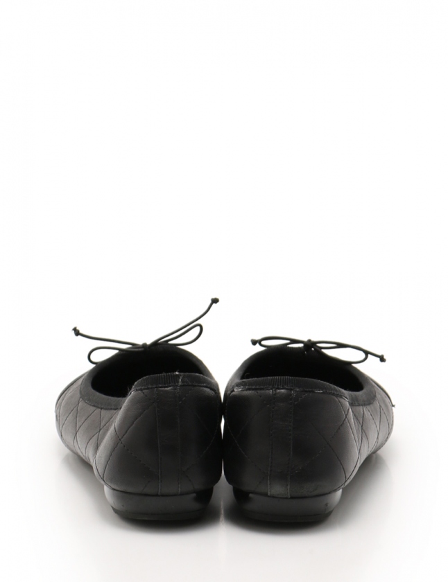 シャネル CHANEL フラットシューズ バレエシューズ カンボンライン  