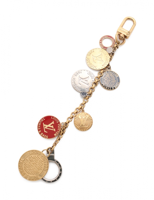 ルイヴィトン LOUIS VUITTON バッグチャーム キーホルダー キー