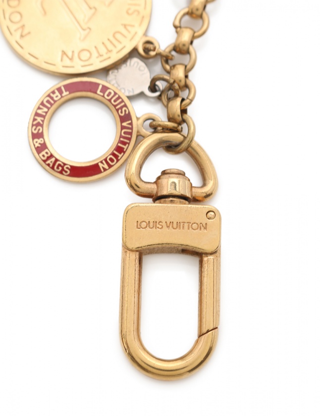 ルイヴィトン LOUIS VUITTON バッグチャーム キーホルダー キー