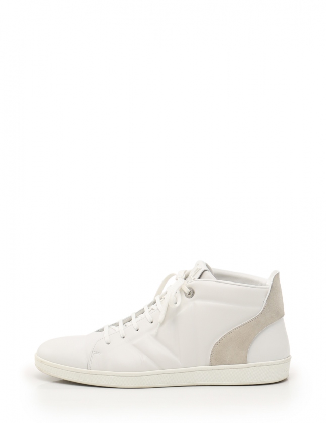 ルイヴィトン LOUIS VUITTON ハイカットスニーカー 白 9.5 シューズ 