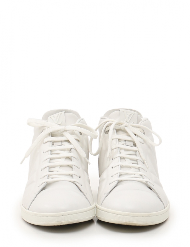 ルイヴィトン LOUIS VUITTON ハイカットスニーカー 白 9.5 シューズ 