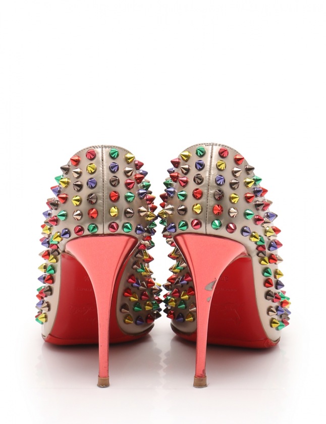 クリスチャンルブタン Christian louboutin パンプス ヒール スパイク 