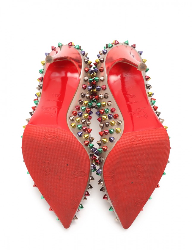 クリスチャンルブタン Christian louboutin パンプス ヒール スパイク 