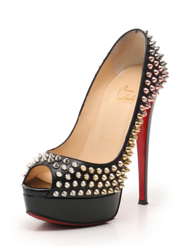クリスチャンルブタン Christian louboutin パンプス ヒール スパイク  