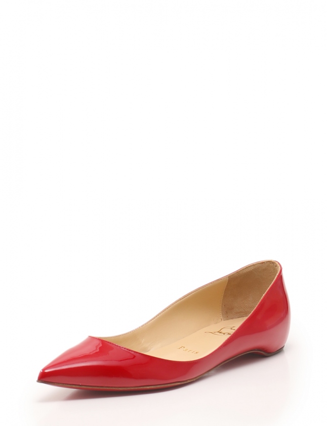 クリスチャンルブタン Christian louboutin パンプス フラットシューズ 