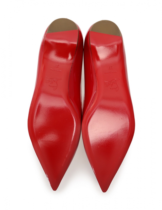 クリスチャンルブタン Christian louboutin パンプス フラット