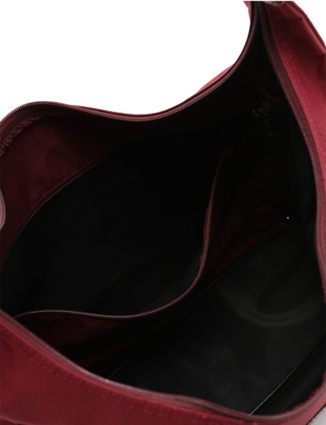 ロンシャン LONGCHAMP ショルダーバッグ ボルドー 茶 2450 089