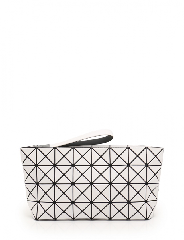 バオバオ イッセイミヤケ BAOBAO ISSEY MIYAKE クラッチバッグ 白 BB63 