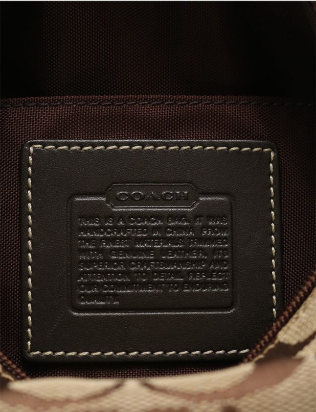コーチ COACH ハンドバッグ ミニバッグ シグネチャー ポーチ