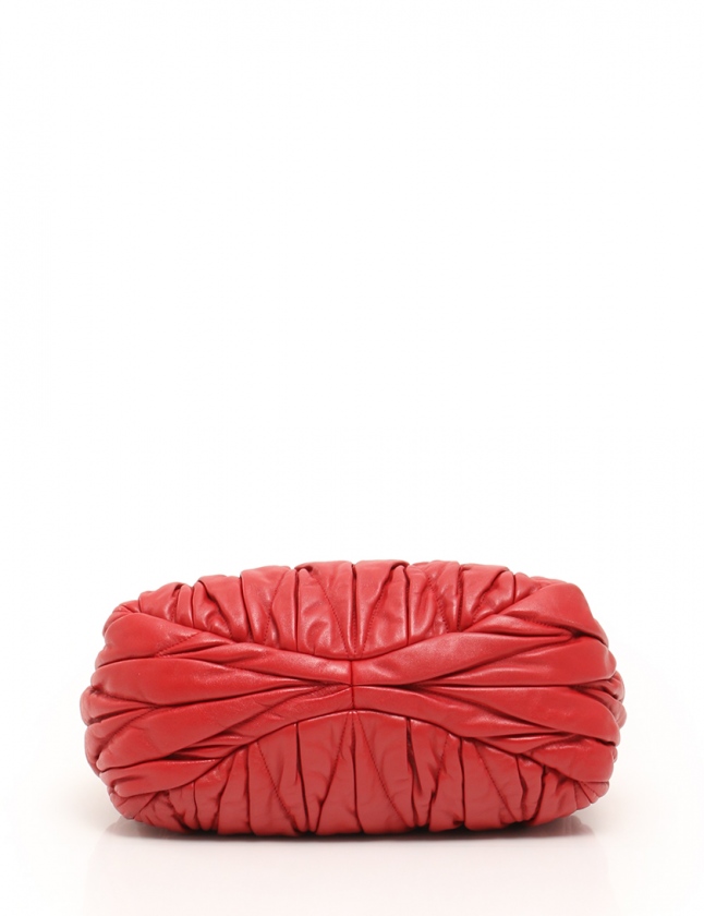 ミュウミュウ miumiu ハンドバッグ ショルダーバッグ マテラッセ 赤