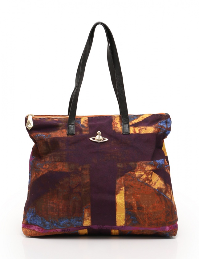 ヴィヴィアンウエストウッド Vivienne Westwood トートバッグ 紫 