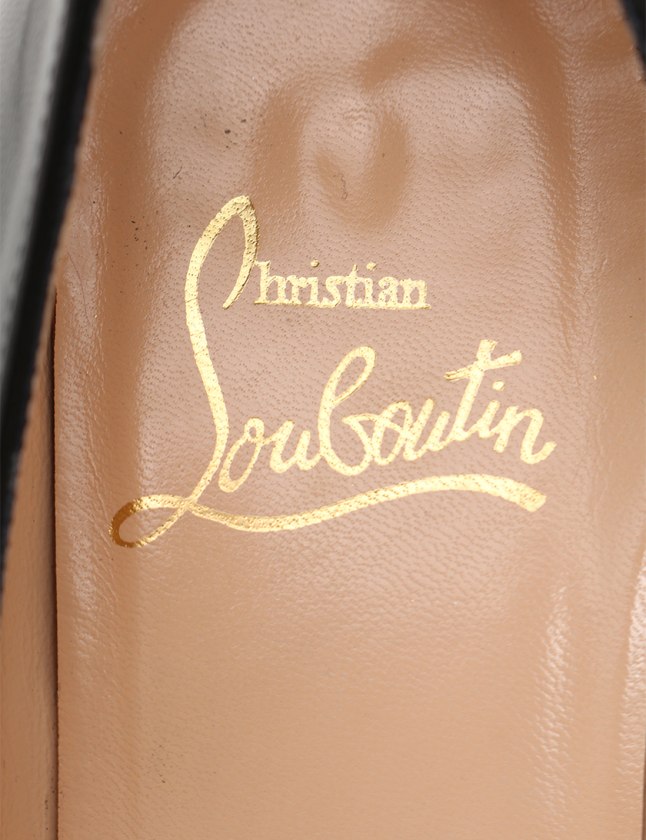 クリスチャンルブタン Christian louboutin パンプス ローヒール