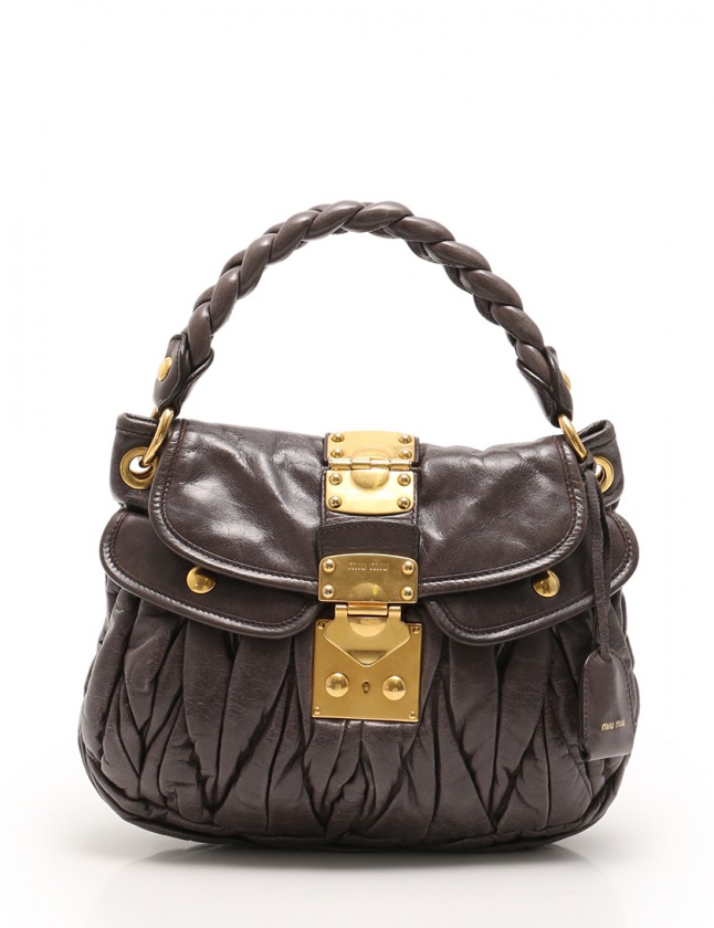 ミュウミュウ miumiu ハンドバッグ ショルダーバッグ マテラッセ 