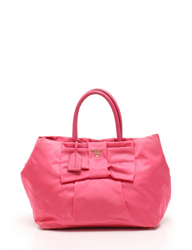 PRADA プラダ トートバッグ ミニトート ハンドバッグ リボン