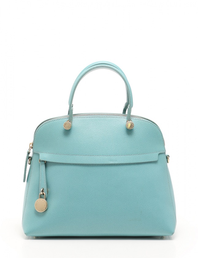 美品 フルラ パイパー FURLA 水色 Sサイズ フルラ FURLA ハンドバッグ ショルダーバッグ パイパー 水色