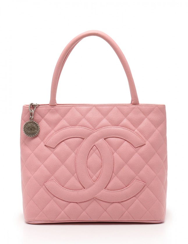 CHANEL　シャネル　キャビアスキン　トート　ピンク シャネル CHANEL トートバッグ 復刻トート ピンク キャビア