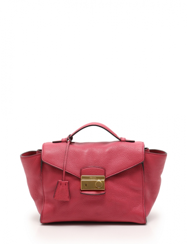 プラダ PRADA ハンドバッグ ショルダーバッグ ピンクパープル BT0962  