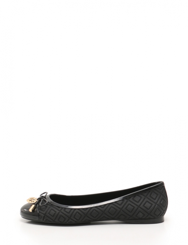 トリーバーチ TORY BURCH フラットシューズ 黒 6M シューズ 23.5