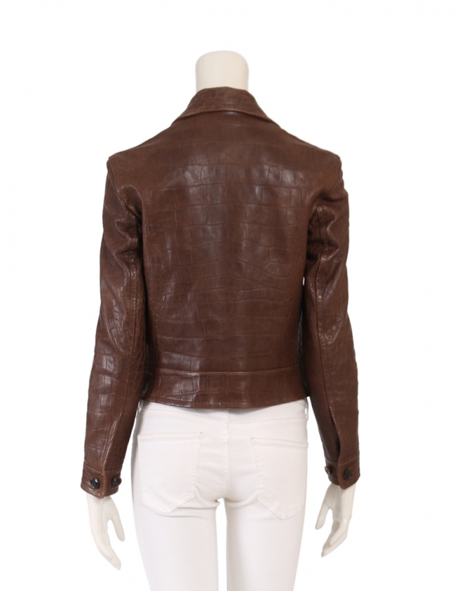 ラルフローレン RALPH LAUREN レザージャケット ダークブラウン 2