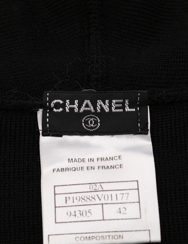 シャネル CHANEL ニットパーカー ジップアップ スポーツ ココ