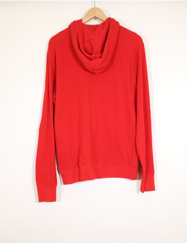 ポロ ラルフローレン POLO RALPH LAUREN パーカー ジップアップ 赤 L